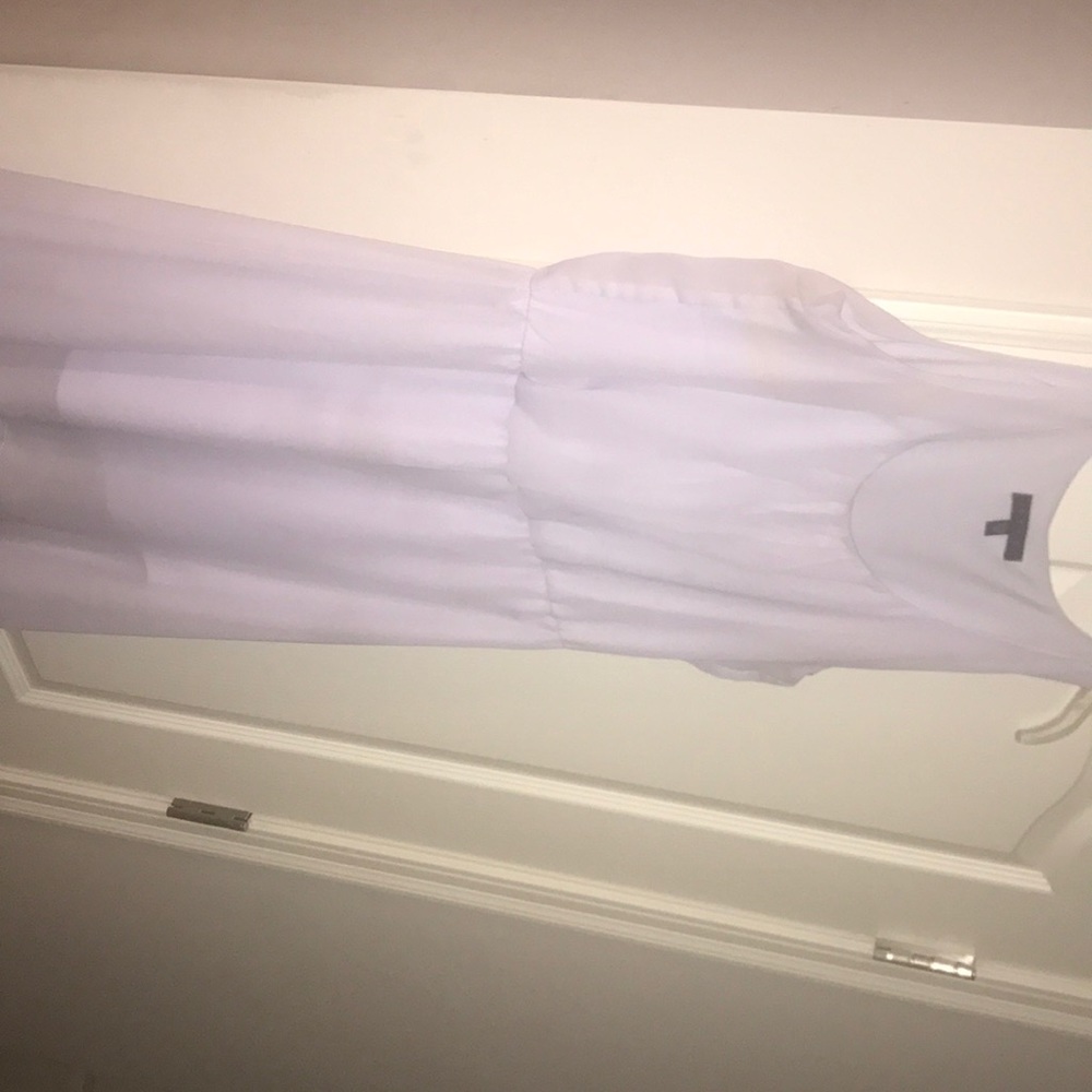 Lavender High-Low Dress